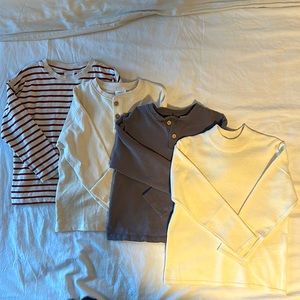 Zara Set of 4 shirts 3-4 years
